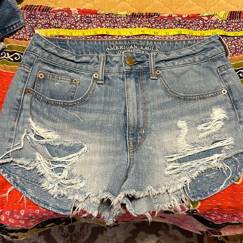American eagle denim shorts